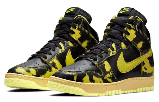 Dunk High 1985 Acid Wash Yellow