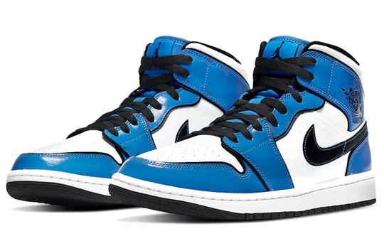 Air Jordan 1 Mid Signal Blue