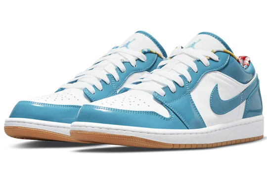 Air Jordan 1 Low SE Barcelona Cyber Teal