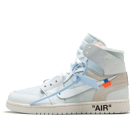Nike jordans 1 off white sales