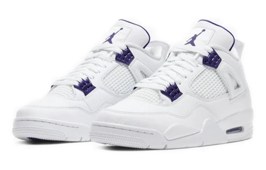 Air Jordan 4 Retro Metallic Purple (GS)