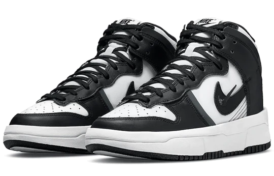 Dunk High Up Black White