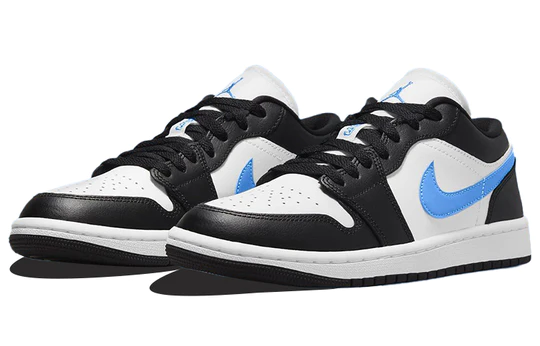 Air Jordan 1 Low Black University Blue White (W)