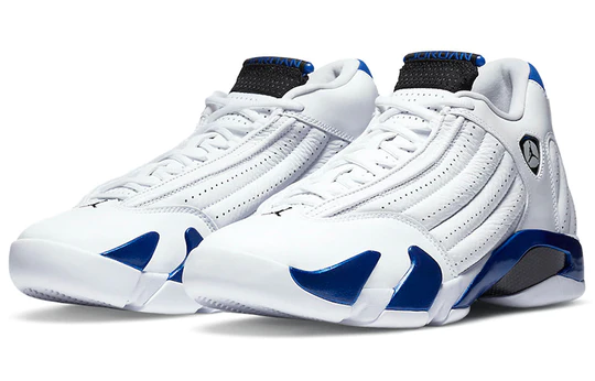 Air Jordan 14 Retro White Hyper Royal