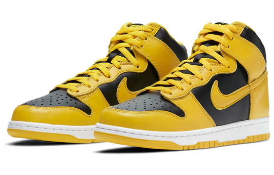 Dunk High Black Varsity Maize
