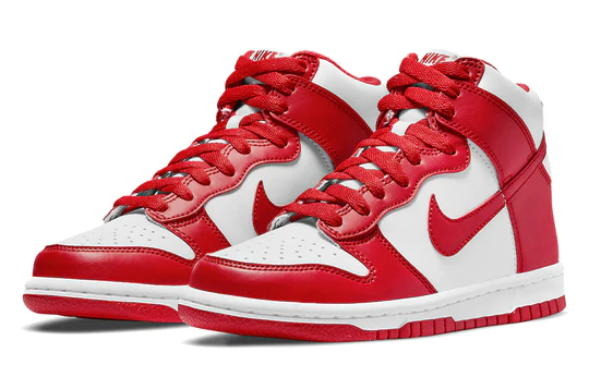 Dunk High Championship White Red