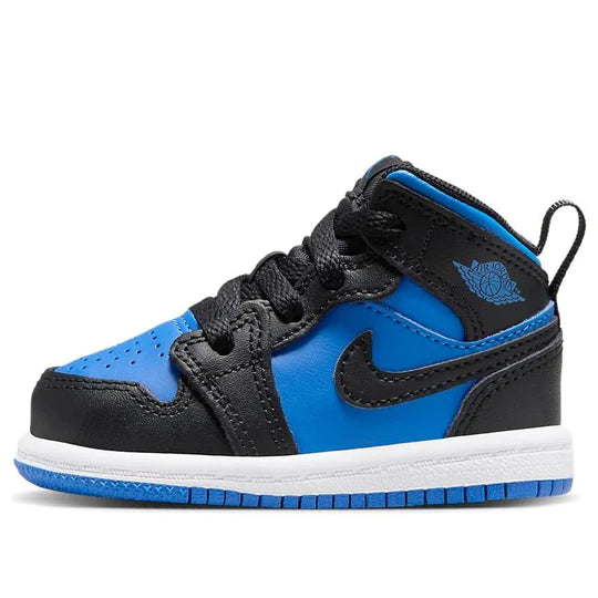 Air Jordan 1 Mid Black Royal Blue (TD)