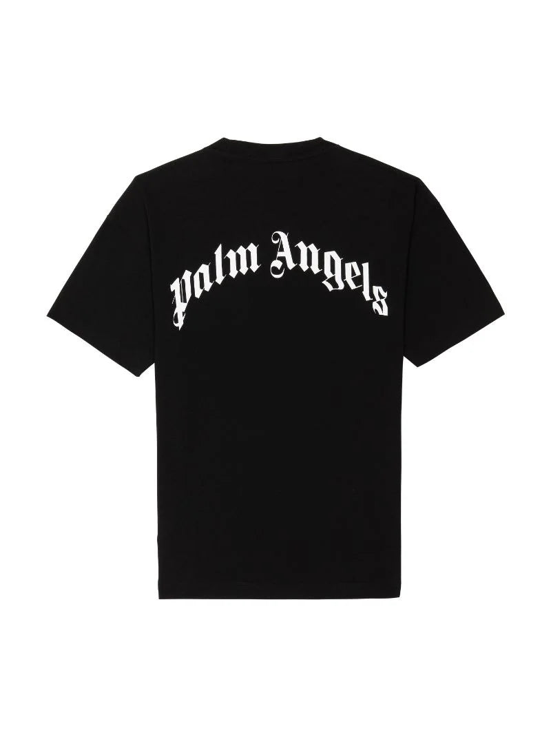 PALM ANGELS TEDDY BEAR BLACK T-SHIRT (WHOLE BODY)