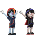 Juce Gace Mighty JAXX A Wood Awakening: East Meets Wests Figures