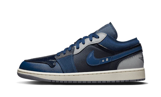 Air Jordan 1 Low SE Craft Obsidian French Blue Ashen Slate White