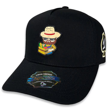 GORRA 1IRON TRENDY SOY AGRICULTOR BLACK
