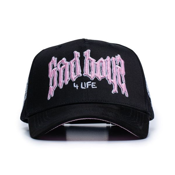 GORRA SADBOYZ CLOTHING "4 LIFE PINK"