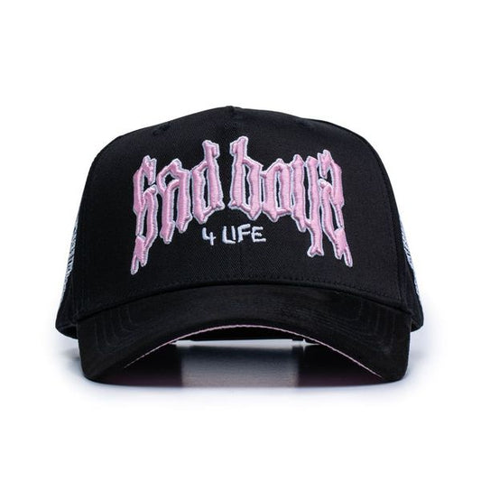 GORRA SADBOYZ CLOTHING "4 LIFE PINK"