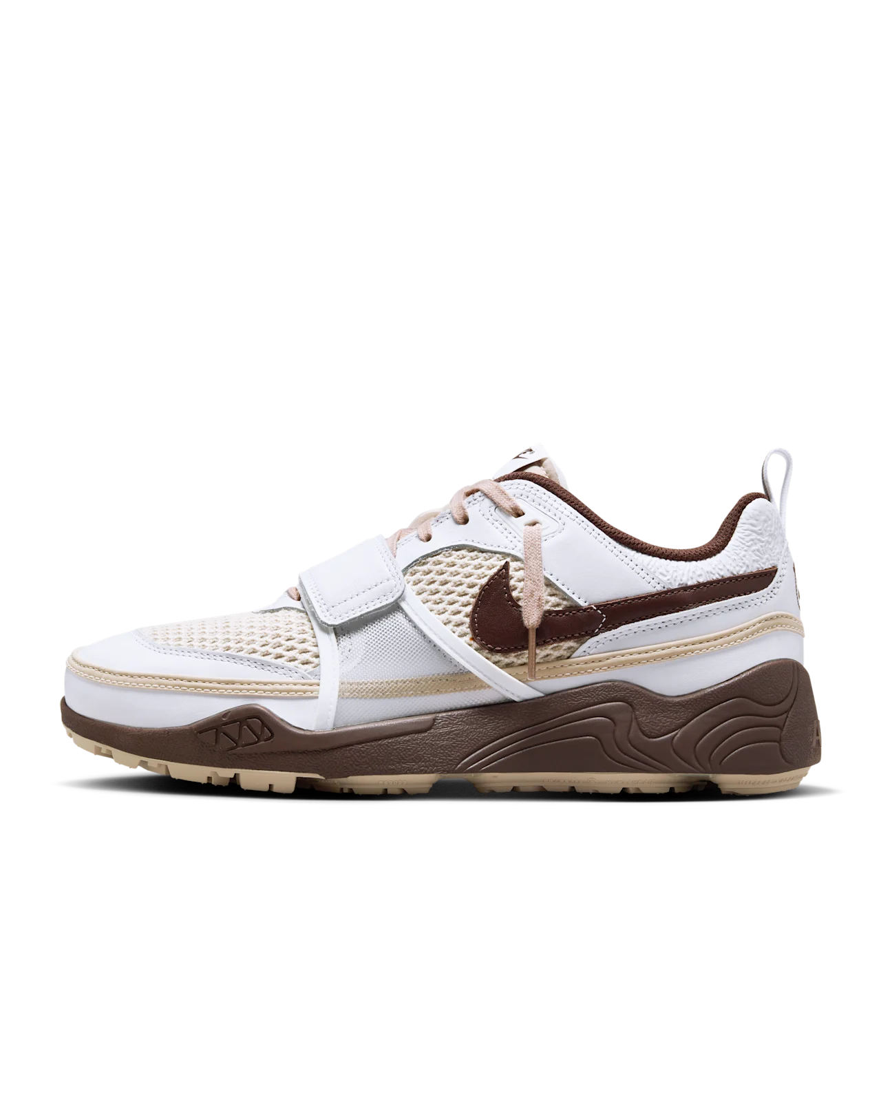 Nike Zoom Field Jaxx White and Light Chocolate