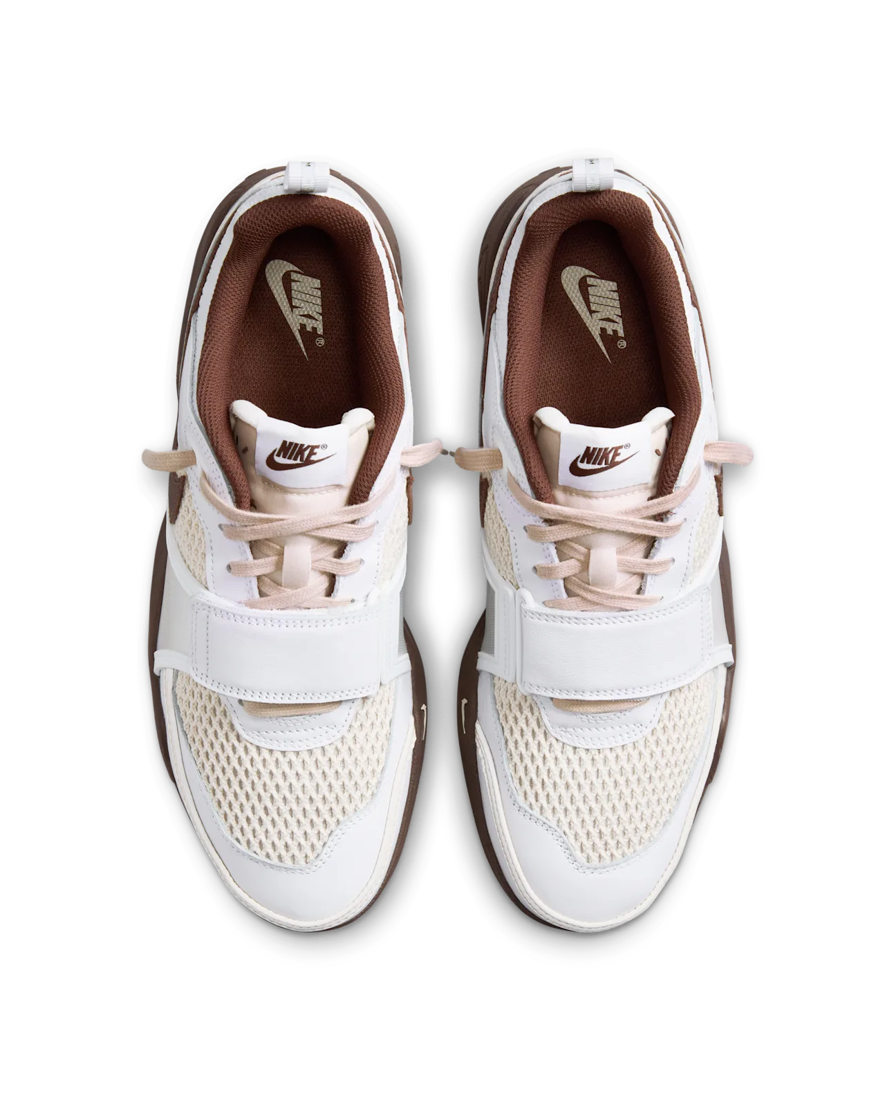 Nike Zoom Field Jaxx White and Light Chocolate