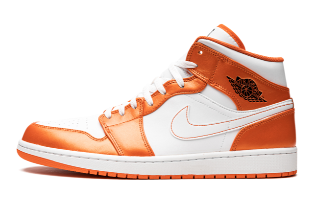 Air Jordan 1 Mid Metallic Orange