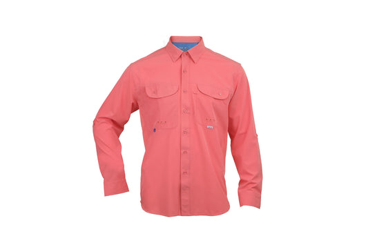 Camisa Maja Outdoor Signature Salmon - Manga Larga