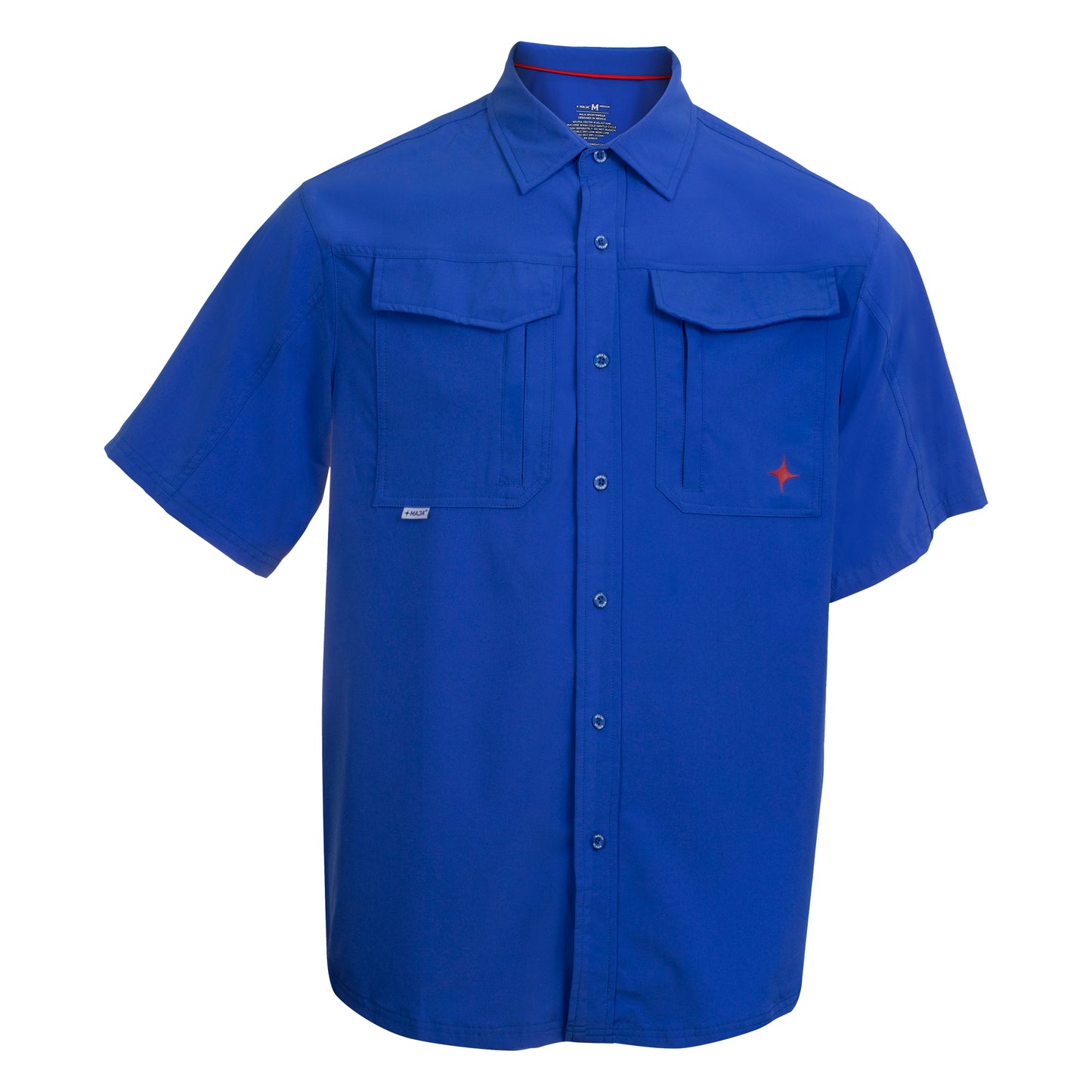 Camisa Maja Outdoor Traveler Azul - Manga Corta