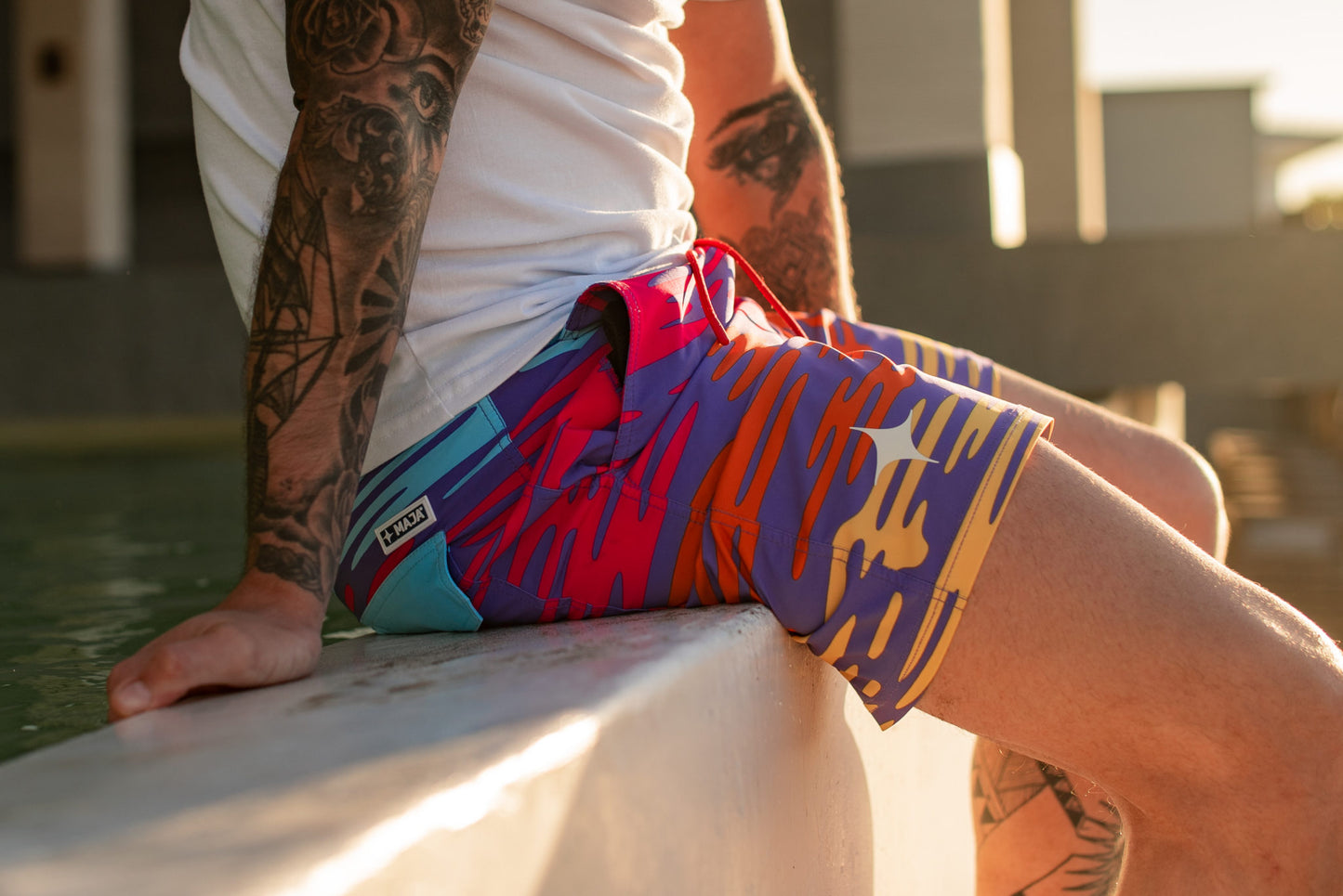 Short de Baño Maja Atardecer