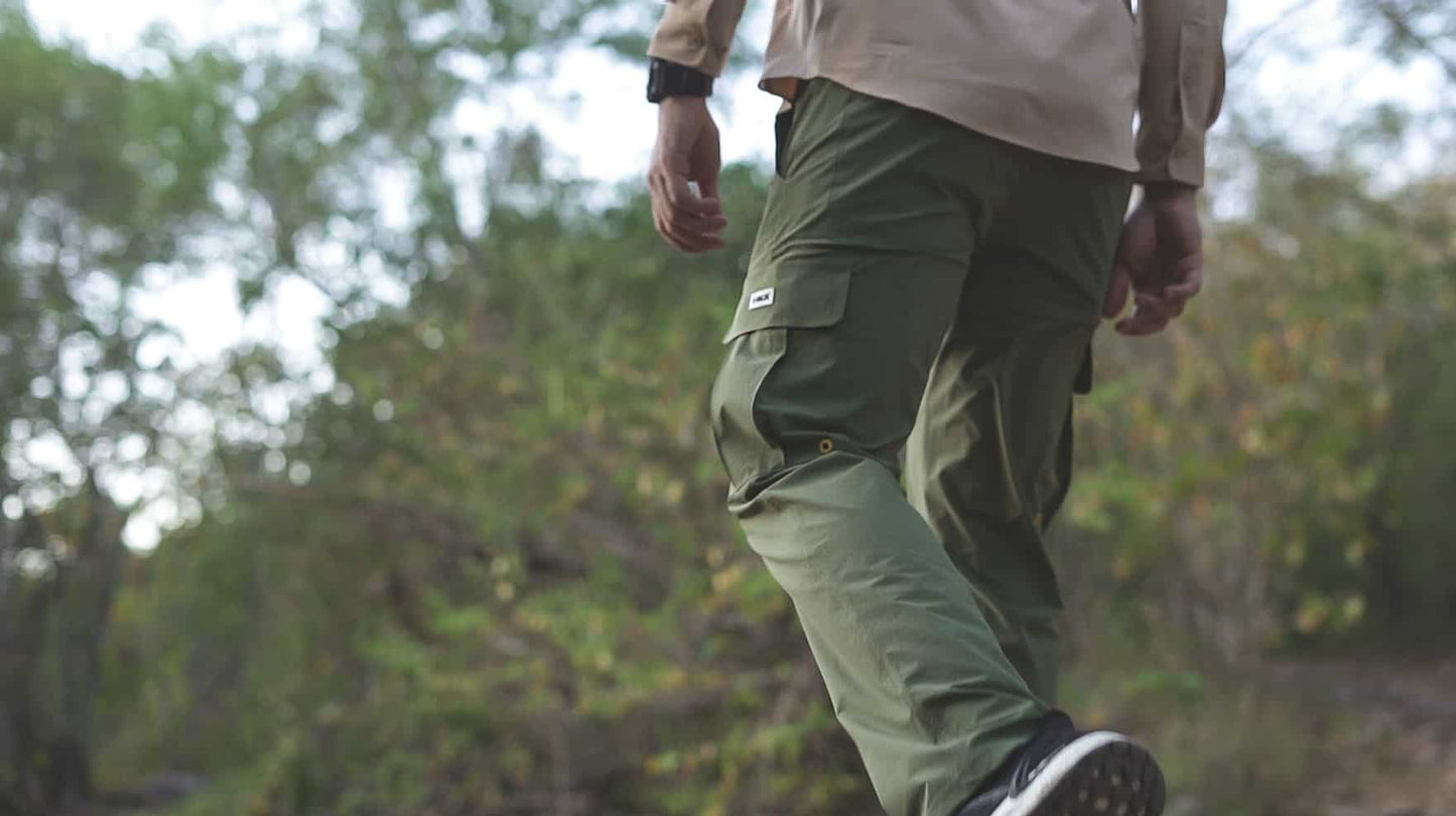 Pantalon Maja Cargo Verde