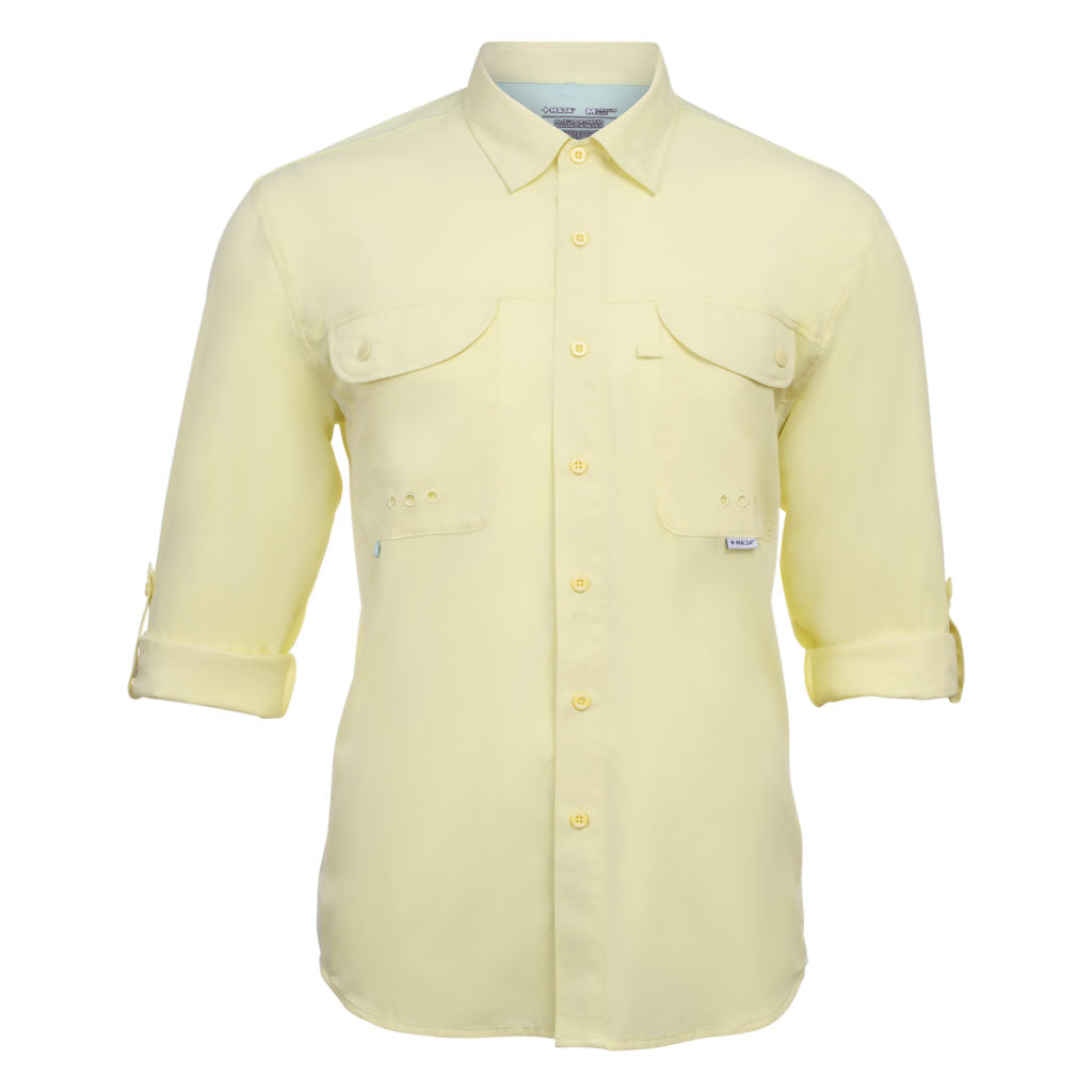 Camisa Maja Outdoor Signature Amarillo - Manga Larga