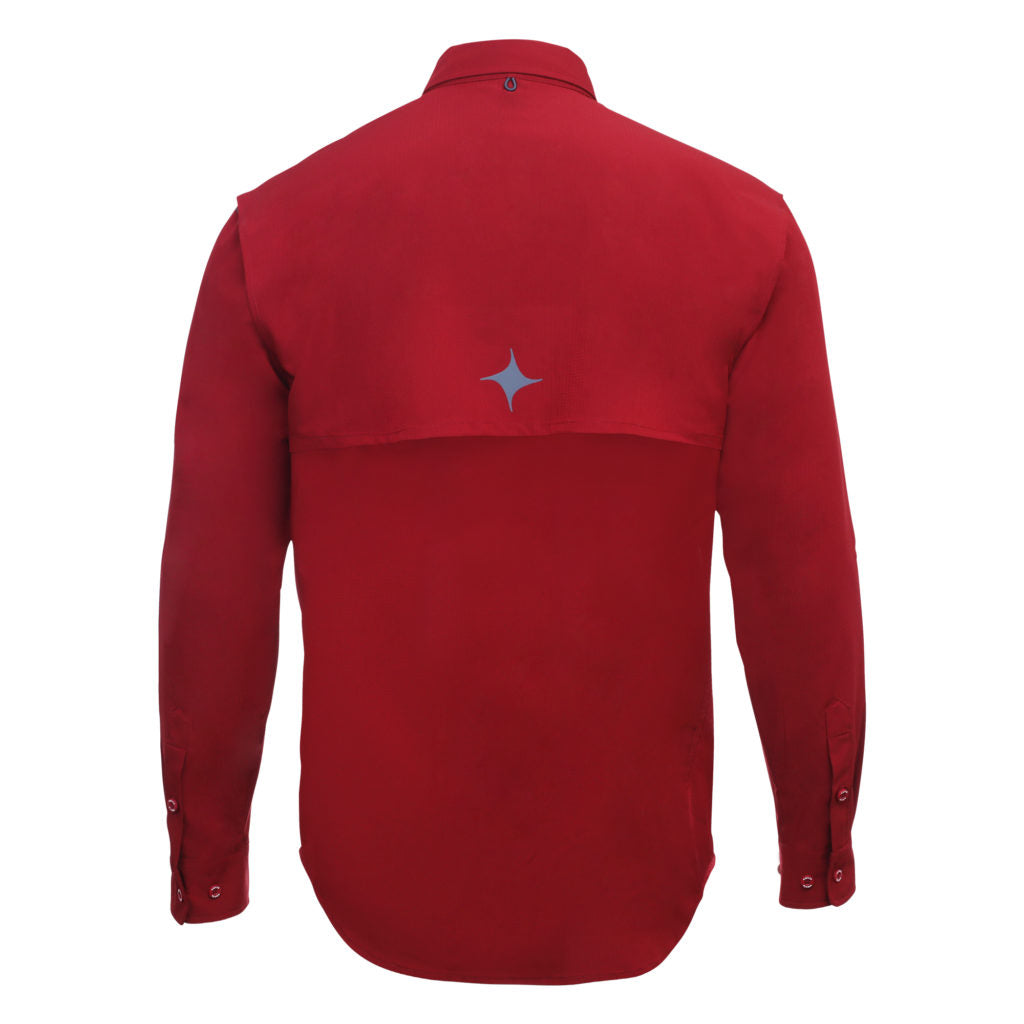 Camisa Maja Outdoor Signature Rojo - Manga Larga