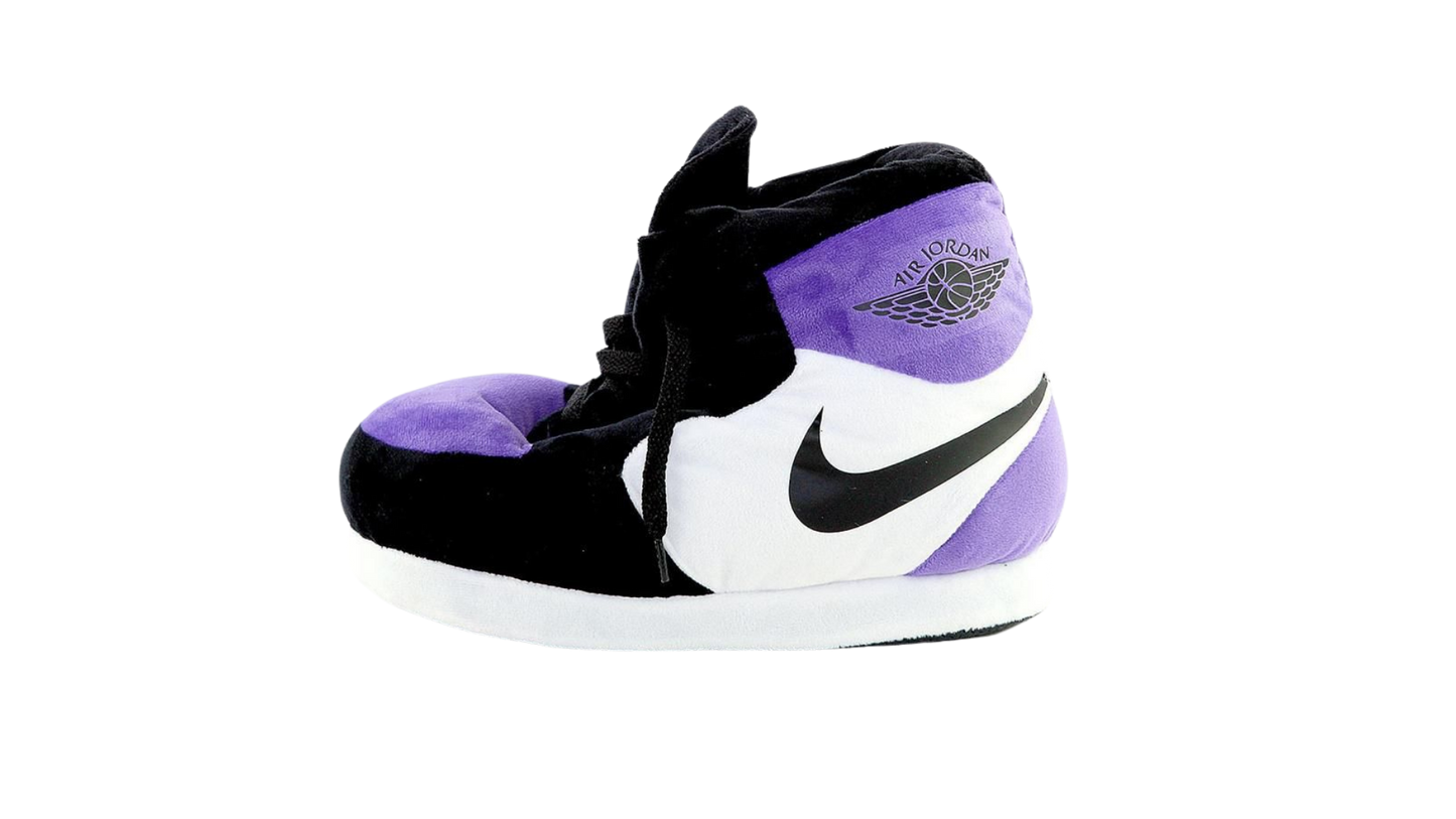 Slipper Retro high OG court purple (Pantufla)