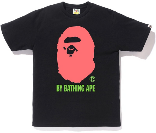 BAPE Neon By Bathing Ape Tee Black/Orange