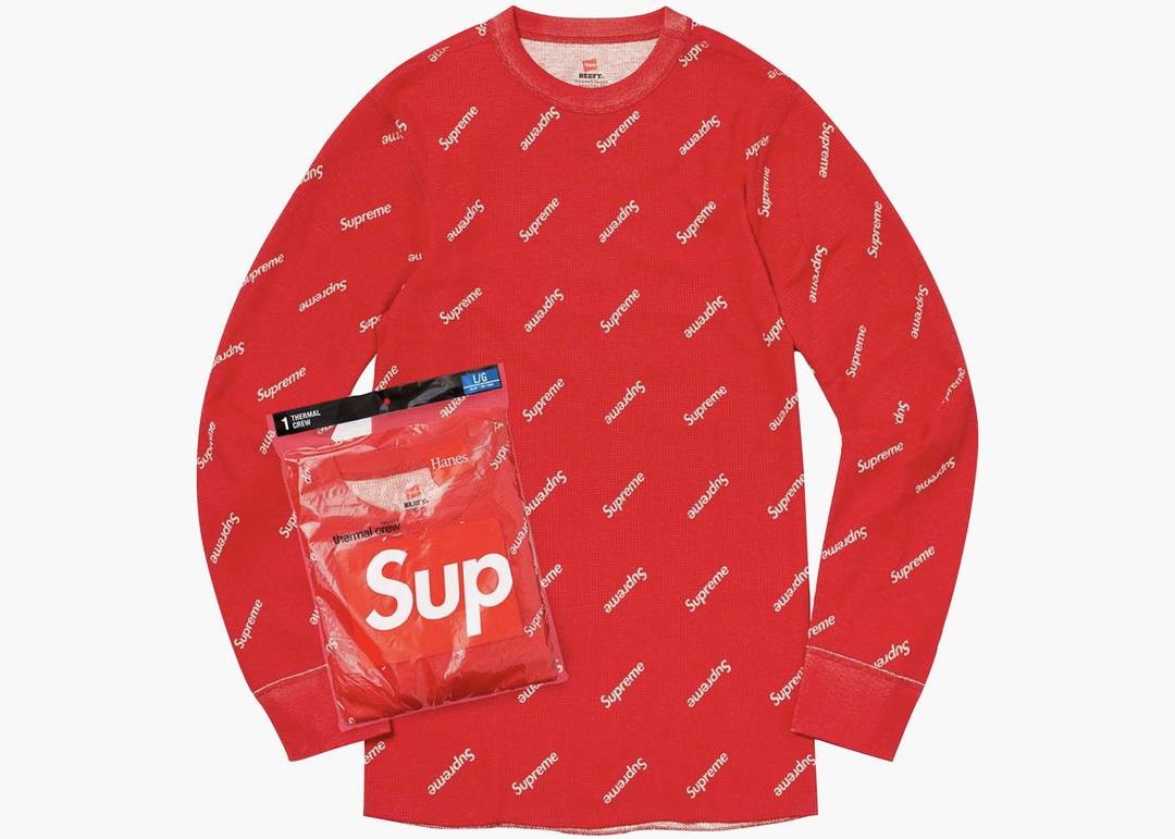 Hanes Supreme Thermal Tee