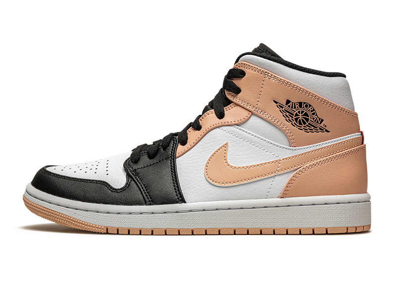 Air Jordan 1 Mid Artic Orange Black Toe