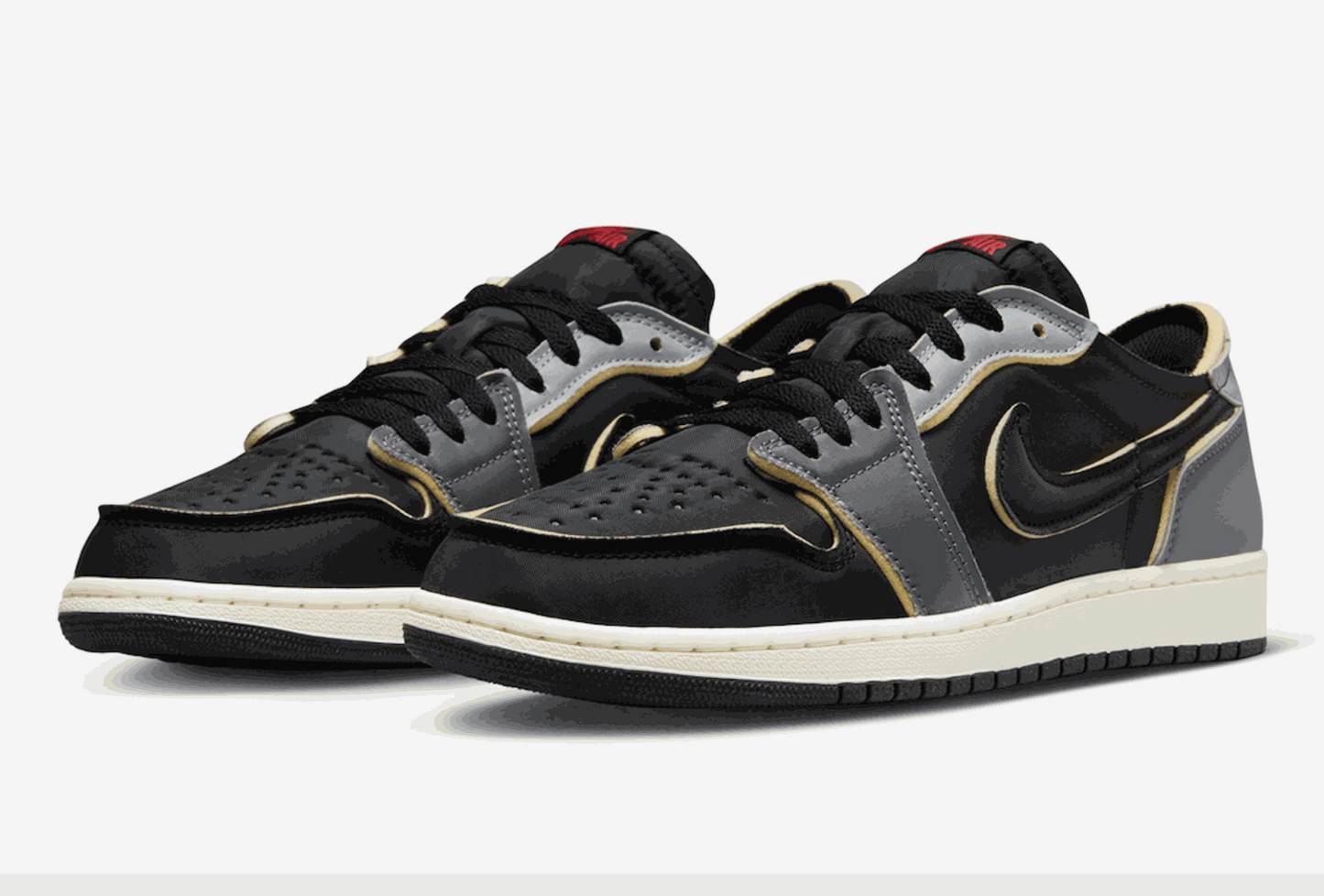 Air Jordan 1 Low OG EX Black Smoke Grey