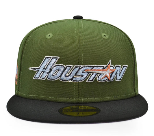 Gorra 5950 Houston Astros ASTRODOME Sidepatch Rifle Green/Black