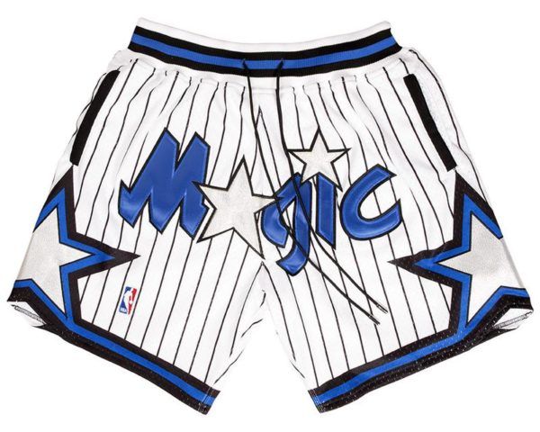 Orlando Magic White Hardwood Classics Shorts