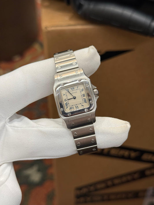 Cartier santos mini 28mm