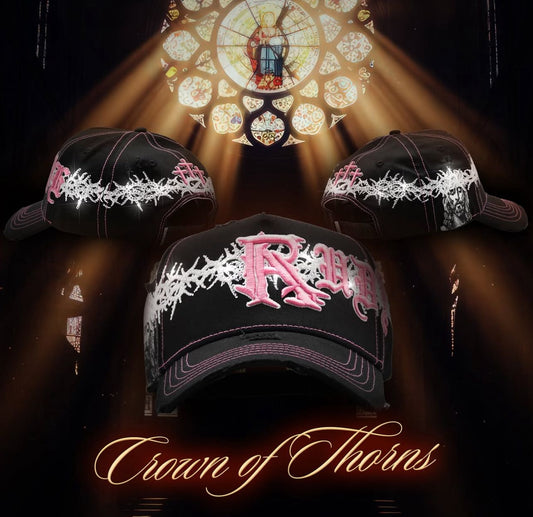 GORRA RUDE AWAKENINGS "CROWN OF THORNS PINK"