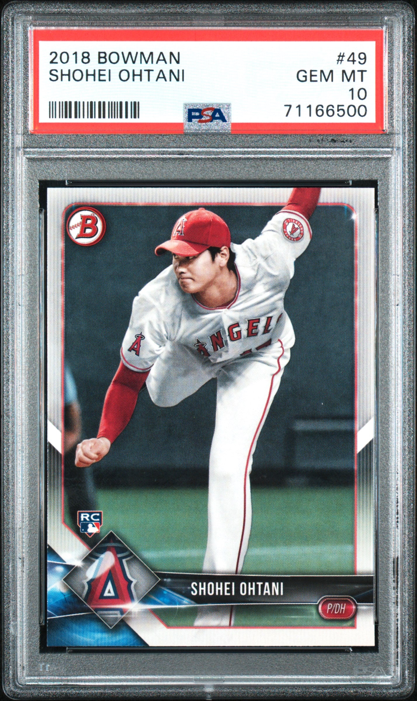 Shohei Ohtani - PSA 10 Graded Rookie Card
