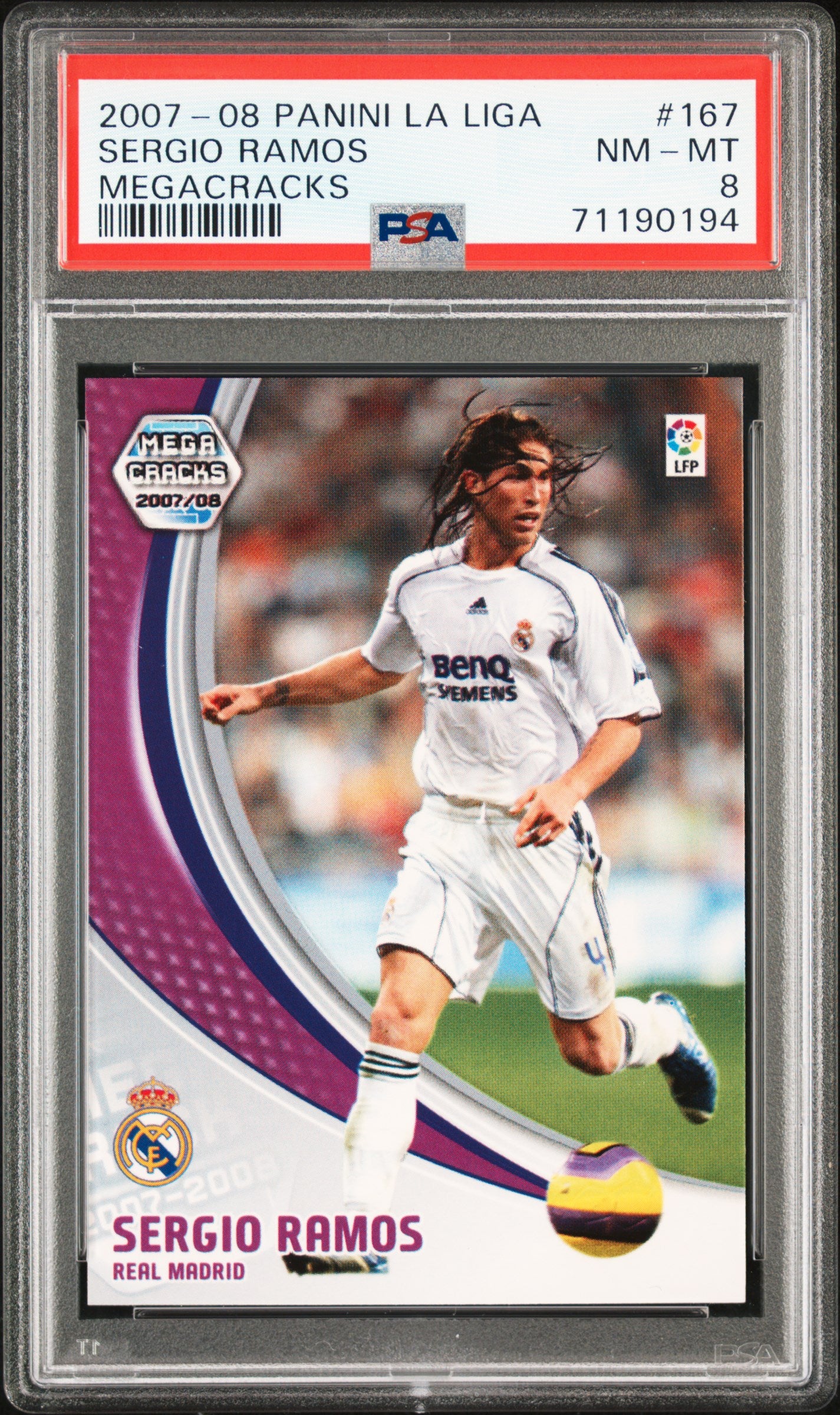 Sergio Ramos - PSA Graded Card