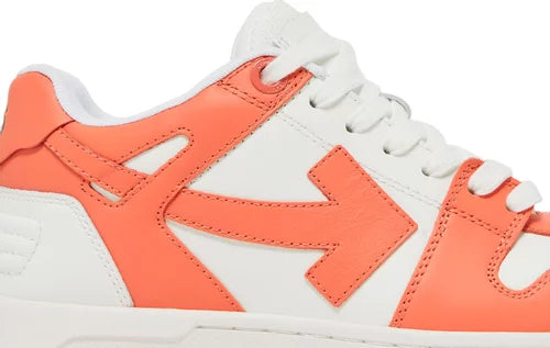 OFF-WHITE Out Of Office Low Outlined White Coral Red