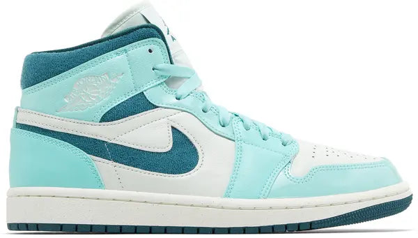 Jordan 1 Mid Chenille Bleached Turquoise (Women's)