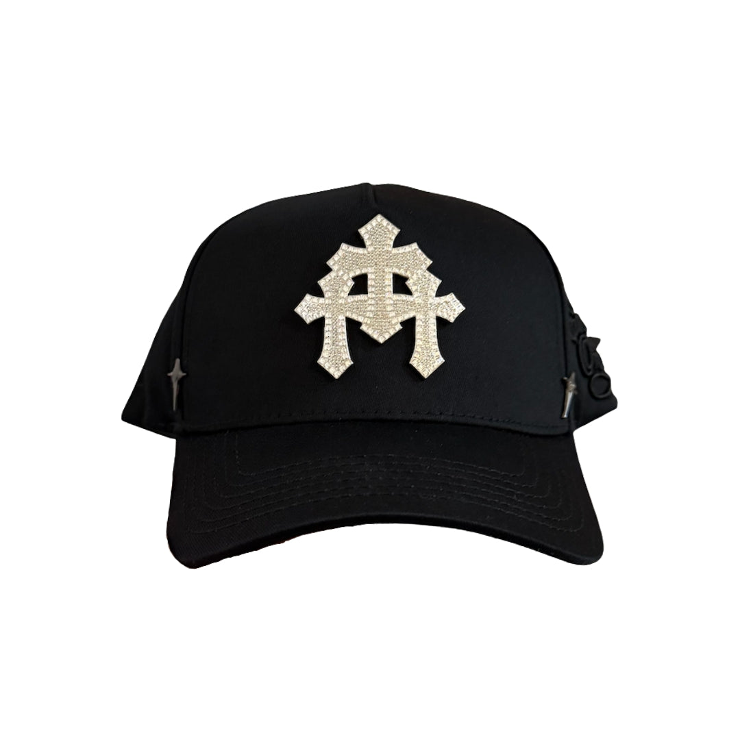GORRA CASH ONLY - CHROME WHITE