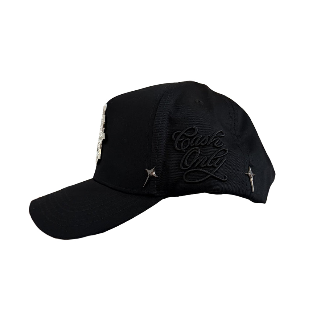 GORRA CASH ONLY - CHROME WHITE