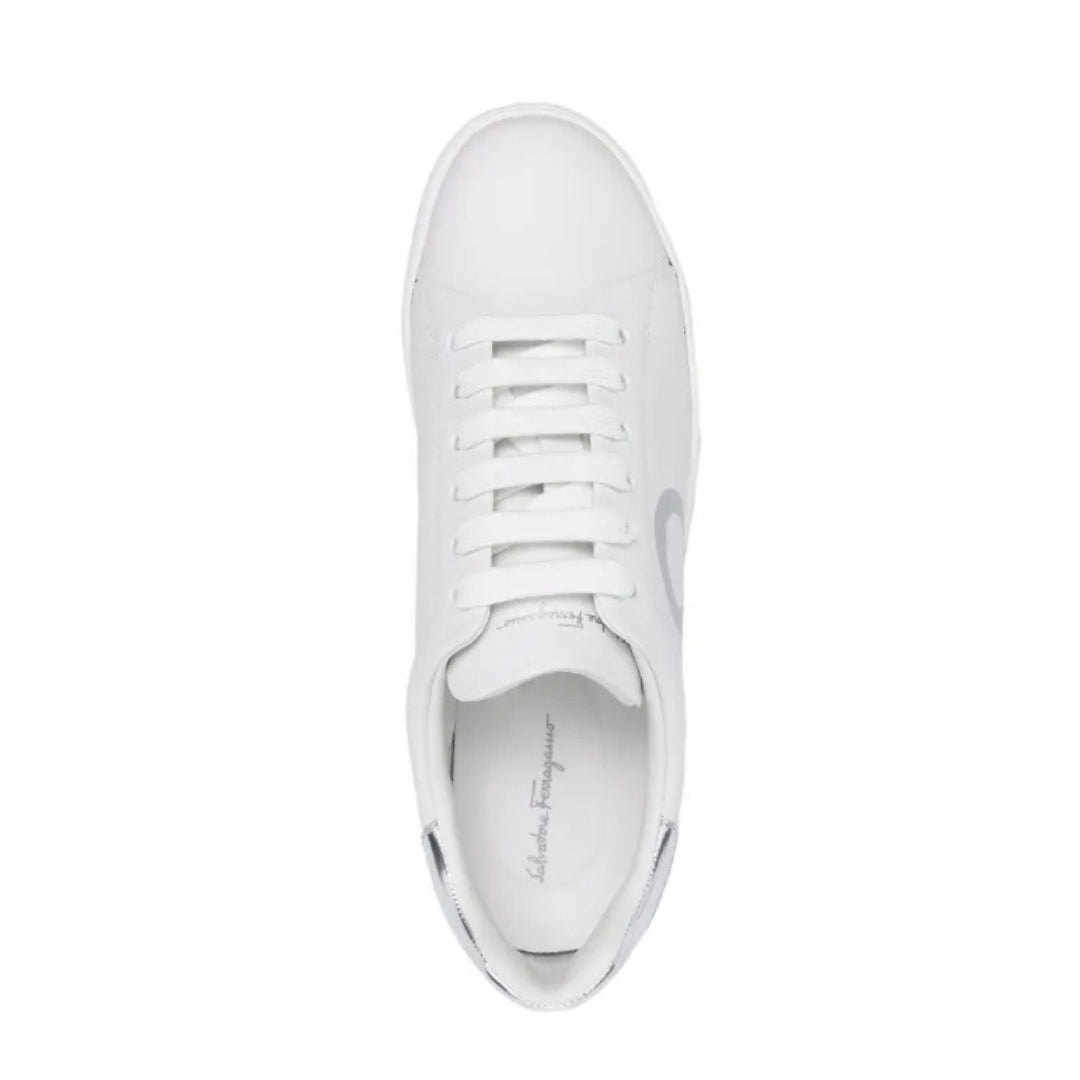 Salvatore Ferragamo Gancini Logo Printed