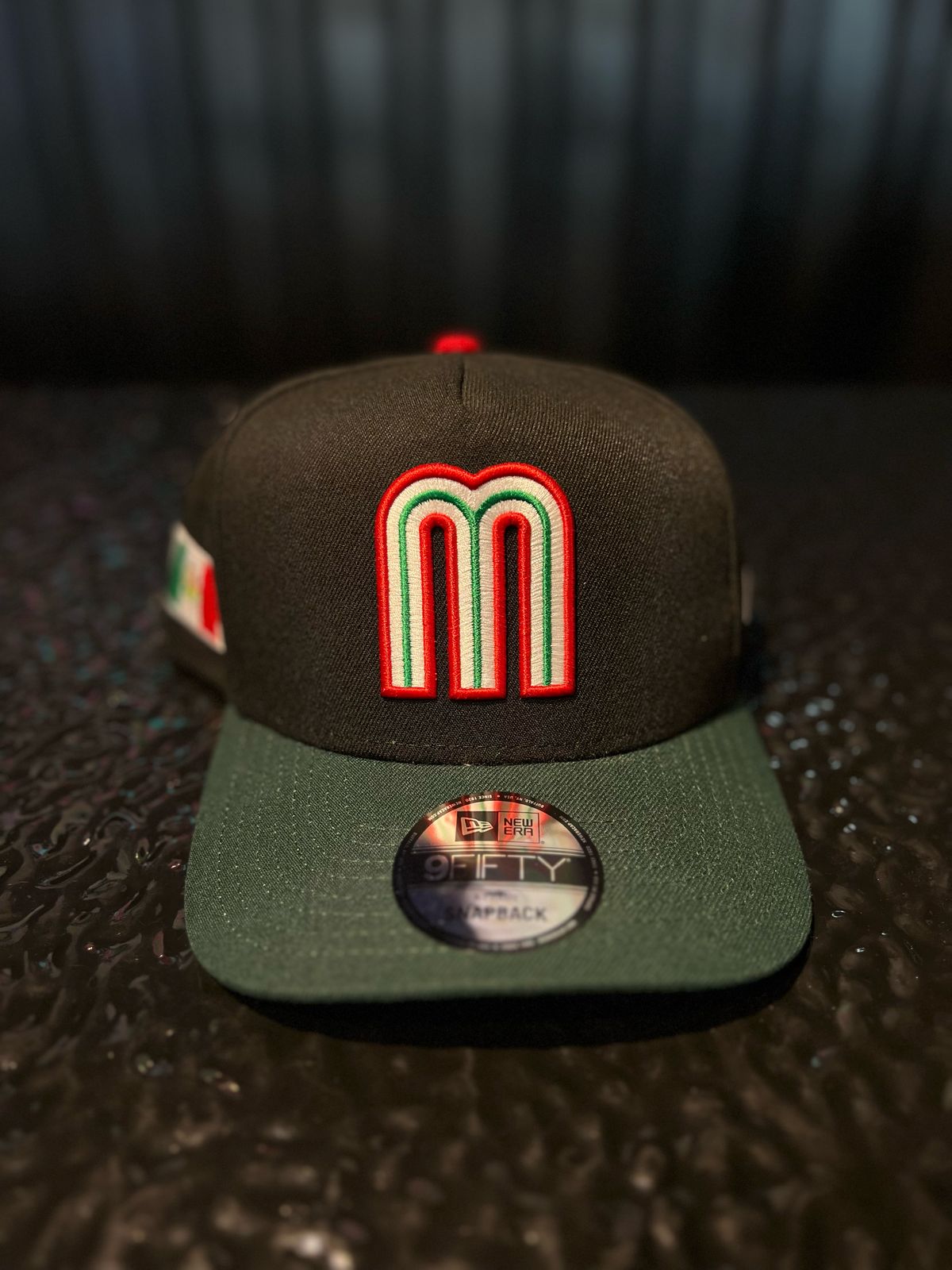 GORRA NEW ERA MEXICO LIGUE BLACK GREEN SNAPBACK