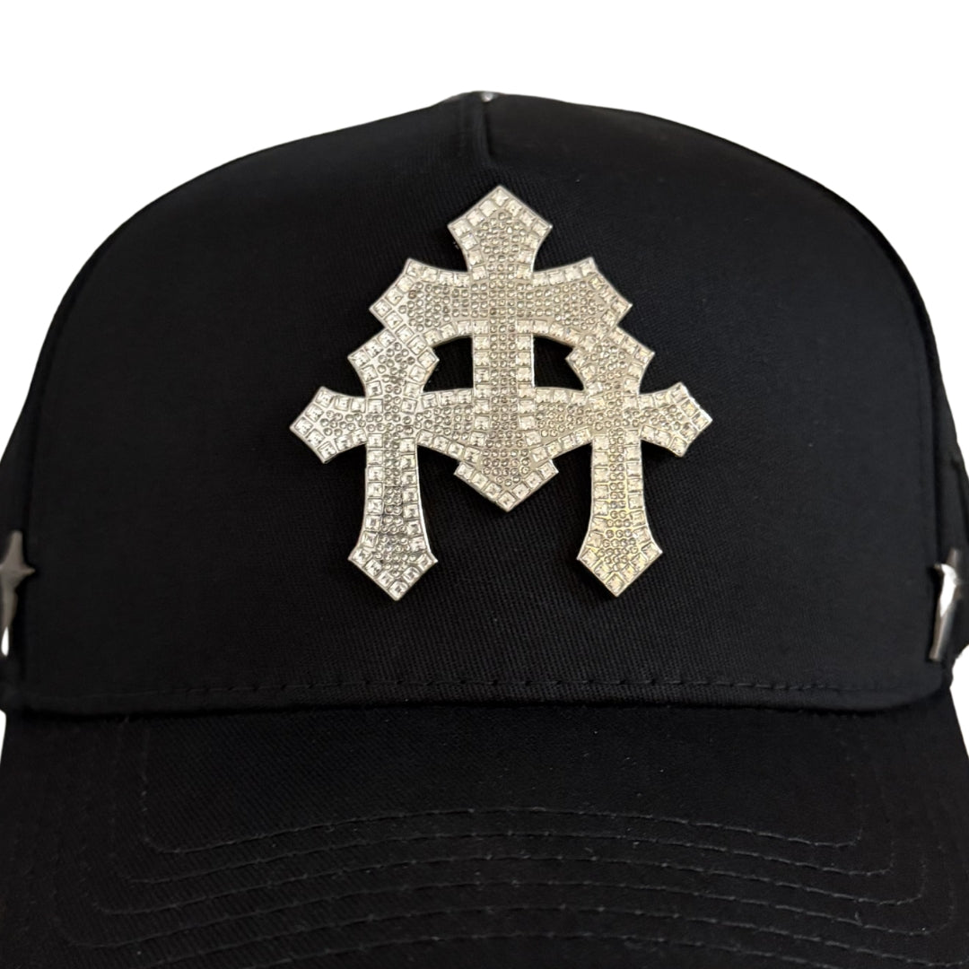 GORRA CASH ONLY - CHROME WHITE