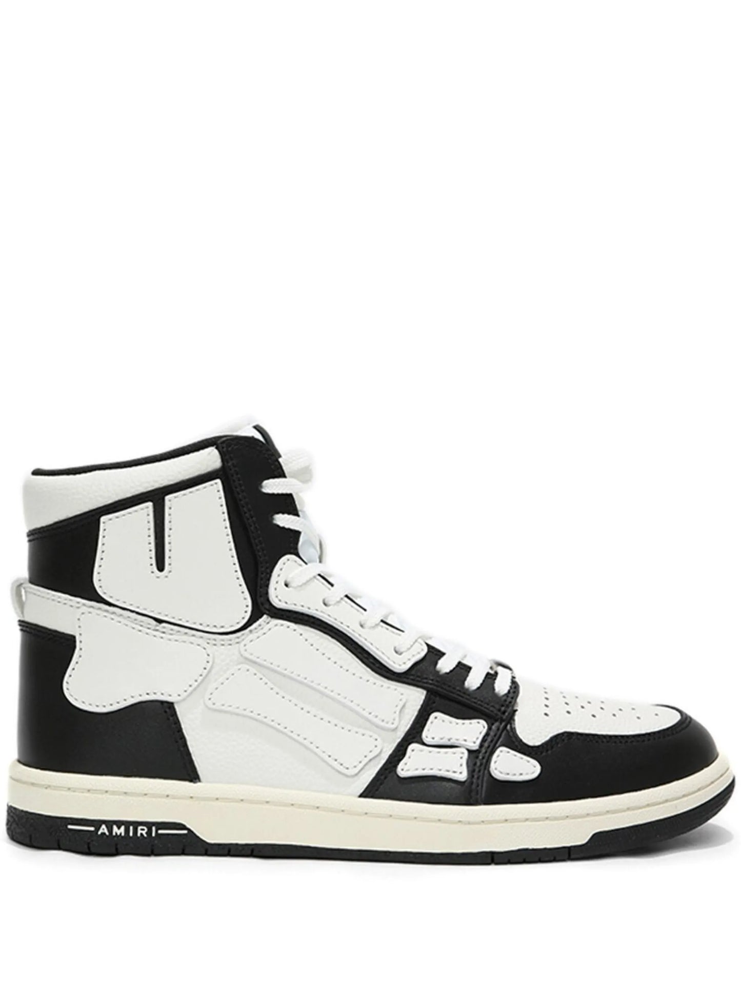 Amiri Top High Skel Black White