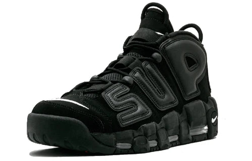 Supreme x Air More Uptempo Black