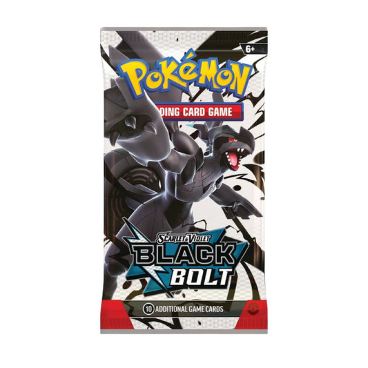 Sobre Pokemon Black Bolt - Booster Pack En Ingles