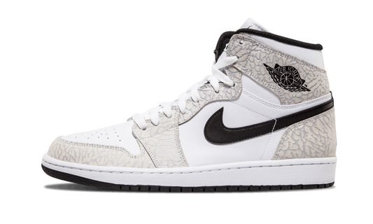 Air Jordan 1 Retro White Elephant Print