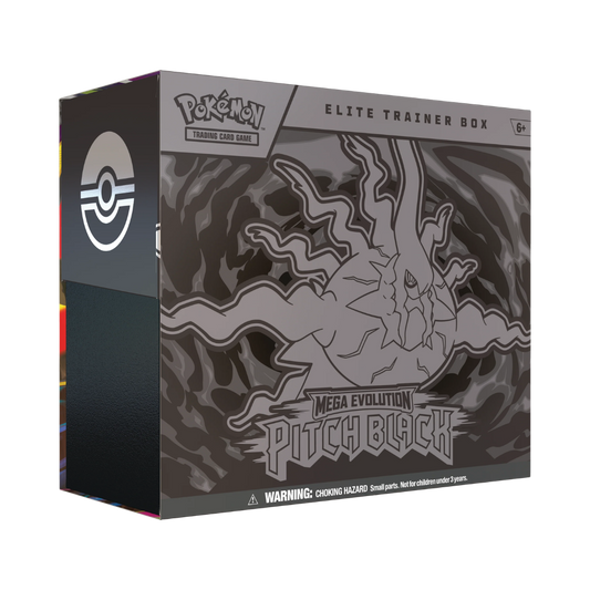 Pokémon TCG: Mega Evolution Pitch Black Elite Trainer Box ETB en Inglés