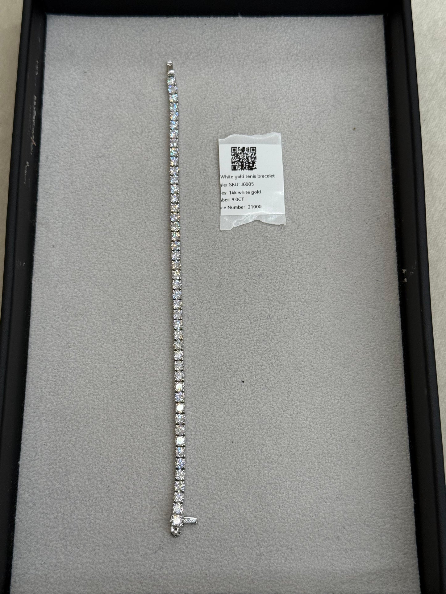 Pulsera de Diamantes Oro 14k